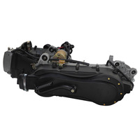 Nouveau Moteur de Scooter 150cc avec Transmission CVT, Refroidissement par Air, 4 Temps, Démarrage Électrique/Manuel, CDI, pour Remplacement et Réparation