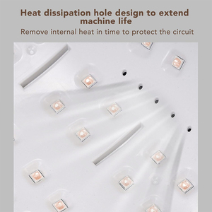 Haute qualité basse quantité minimale de commande 180W UV/LED lampe de séchage des ongles conception de lampe de table économique avec prise ue pour l'art des ongles dans les salons - Product Image 6