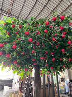 Kunstmatige Grote Boom Grote Appelbomen Gigantische Faux Vruchten Boom Voor Super Markt En Huisdecoratie