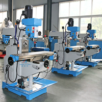 Machine de perçage et de fraisage universelle ZX6350C, broche MT4, machine de fraisage verticale et horizontale avec moteur, alimentation électrique axe X Y, 380V