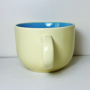 <b>Ceramic</b> Mug Single <b>Cup</b> With Handle Custom Color Business Gift Zibo Origin - Product Image 2