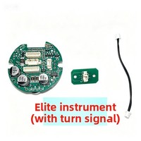 Trottinette électrique : Tableau de bord avec clignotants (pièces et accessoires de trottinette) Compatible avec Mi Elite