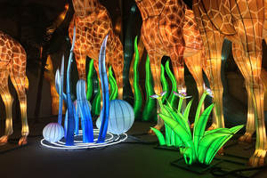 Faroles <span class=keywords><strong>de</strong></span> Jirafa Hechos a Mano, Decoraciones Festivas para Pascua, Navidad, Año Nuevo, Día <span class=keywords><strong>de</strong></span> la Madre y Festivales - Product Image 5