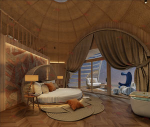 Moderne Wasserdichte Aluminium-Fertiglagerhütten mit Luxusausstattung - Umweltfreundliches Design für Gehobene Outdoor-Unterkünfte - Product Image 2