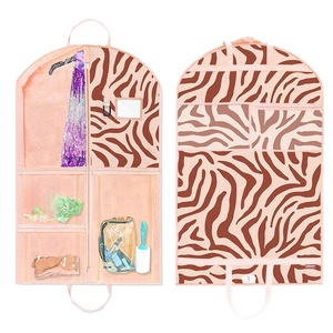 Muestra gratuita de bolsas para ropa Mergeboon personalizadas, 40 unidades, transparentes, con certificación BSCI, para colgar y almacenar ropa, OEM. - Product Image 2