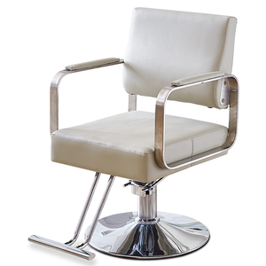 Silla de estilo económico para barbería, diseño Simple, estilo moderno, muebles de salón, mobiliario comercial contemporáneo - Product Image 1