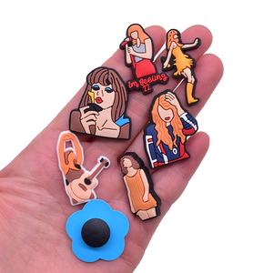 XB อุปกรณ์เสริมรองเท้ายางพีวีซีสุดน่ารักน่ารักสำหรับเด็กๆนักร้องเทย์เลอร์สำหรับอุดตันเสน่ห์ - Product Image 3