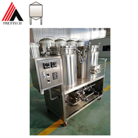 Mini brasserie en acier inoxydable 50-100L avec cuve sous pression, facile à utiliser, certifiée ISO 9001 et CE
