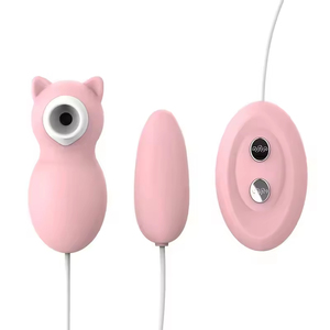 Fashion Sucking Tide Cat Masturbation Device Sex Toys Women's Adult ProductsTongue Licking <b>Vibrator</b> Wireless <b>Egg</b> Jumping - Product Image 1