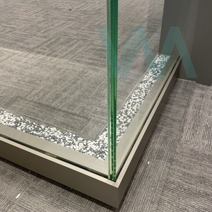 Balaustra in Vetro Senza Telaio, Recinzione in Vetro Temperato Laminato, Ringhiera in Vetro per <span class=keywords><strong>Balcone</strong></span> - Product Image 4