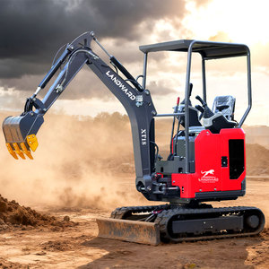 Mini-excavatrices industrielles en gros, 1,8 tonne, hydrauliques, sur chenilles, pour la ferme, petit modèle, personnalisées, neuves, certifiées CE, pour usage domestique, 1 2 - Product Image 1