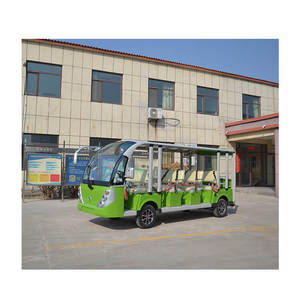 Bus touristique électrique tout terrain de 15 places Navette confortable alimentée par batterie pour les visites au Ghana - Product Image 4