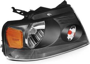 Faro Delantero para F150 2004-2008, Lámpara de 70W 12V Remanufacturada, <span class=keywords><strong>Reemplazo</strong></span> <span class=keywords><strong>LED</strong></span>/Halógeno para Reparación - Product Image 3