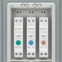 Interrupteur intelligent 1P + N 63A WIFI Disjoncteur Kwh de mesure et de surveillance Relais temporisé Tuya Smartlife Compteur d'énergie MCB