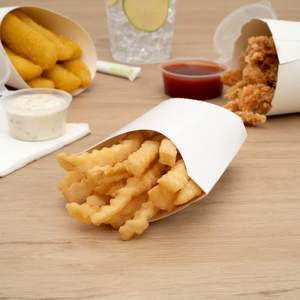 Boîtes en papier personnalisées pour frites et poulet frit, produits à succès, revêtement UV, laminage mat - Product Image 6