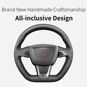 Vente d'usine - <span class=keywords><strong>Housse</strong></span> <span class=keywords><strong>de</strong></span> <span class=keywords><strong>volant</strong></span> en cuir cousue à la main pour la décoration intérieure des sièges - Product Image 3