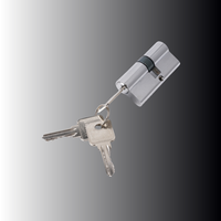 FEIHUAN Usine De Luxe Euro Style Fer Porte Serrure Cylindre Ordinateur Clés Haute Qualité Matériel Raccord Mortaise Cylindre Serrures