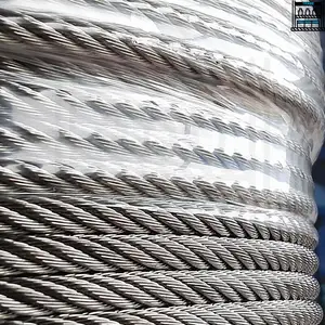 Cuerda de alambre de acero galvanizado, CABLE de METAL de elevación, 1mm, 2mm, 3mm, 4mm, 5mm, 6mm, 8mm, 10mm