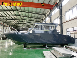 30 pies 31 pies 9,5 M Casco de aluminio y superestructura de aluminio Patrulla <span class=keywords><strong>Barco</strong></span> de alta velocidad para aguas poco profundas - Product Image 4