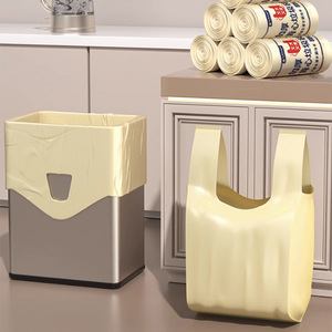 ถุงขยะในครัวเรือน XL แบบหนาพิเศษพร้อมเชือกรูดสำหรับขยะในครัว - Product Image 1