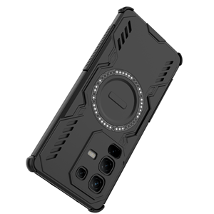 New Tản Nhiệt Cánh Lá Chắn Trường Hợp Vỏ Túi Khí Chống-Mùa Thu Thả Bảo Vệ Bảo Vệ Cover Quay Lại Trường Hợp Đối Với Infinix Lưu Ý 50S 5G - Product Image 3