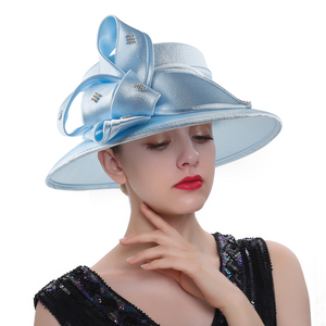 Mới Phổ Biến Nhất Satin Vải Nhà Thờ <span class=keywords><strong>Hat</strong></span> Phòng Độc Đáo Nhiếp Ảnh Đám Cưới <span class=keywords><strong>Hat</strong></span> Ưa Thích Trang Phục Chính Thức Hoa Fascinator <span class=keywords><strong>Top</strong></span> <span class=keywords><strong>Hat</strong></span> Nữ - Product Image 4