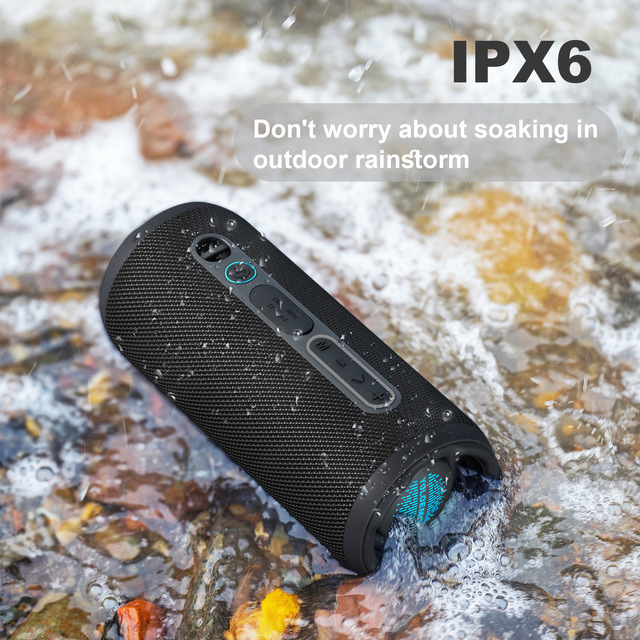 Speaker 20W High Power Long Battery Life Cross-Border Exclusive IPX7 Waterproof RGB Best-Selling Outdoor