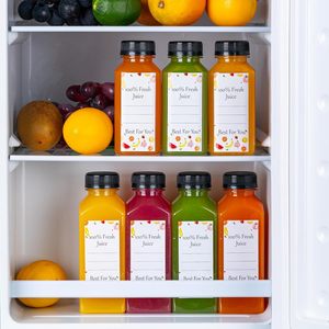 Botellas de Jugo Cuadradas de PET de 2oz y 4oz al por Mayor con Tapas a Prueba de Manipulación Personalizado de 60 ml y 120 ml para refrescos y champán - Product Image 5