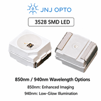LED IR SMD 3528 de 0.1W 0.2W 0.5W con Chip Epistar de 850nm 940nm, Emisor Infrarrojo para Cámaras de Seguridad, Visión Nocturna y Sensores Fotoeléctricos