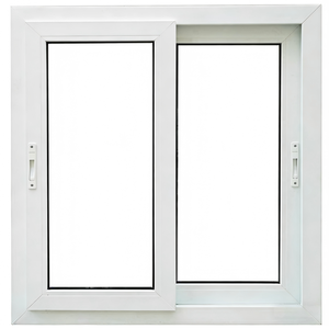 หน้าต่างบานเลื่อน UPVC ทันสมัย กระจกสองชั้น กันเสียง ประหยัดพ<span class=keywords><strong>ลัง</strong></span>งาน พร้อมมุ้งลวดสแตนเลส สำหรับห้องนั่งเล่นภายนอกบ้าน ดีไซน์สวยงาม - Product Image 3