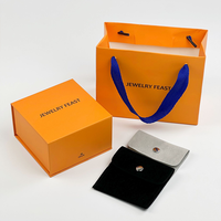 Emballage de bijoux pour montre, boucles d'oreilles, collier - Boîte en papier personnalisée d'usine + impression + pressage