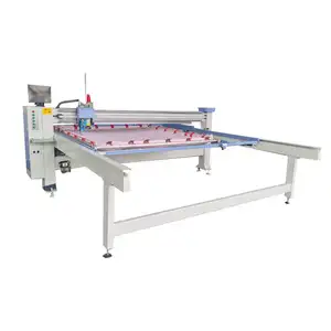 Industrial Singles Needle Servo Motor Long Arm Comforter Quilting Machine