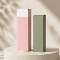 Boîte en papier pliante personnalisée en gros avec extrémité à rabat, dorure à chaud de luxe, pour flacon compte-gouttes d'huile essentielle de 30 ml, emballage cosmétique