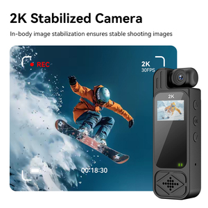 <span class=keywords><strong>Mini</strong></span> Cámara Deportiva Portátil 2K WiFi con <span class=keywords><strong>Sensor</strong></span> CMOS, Visión Nocturna, Rotación de 180° e Infrarrojos para Videocámara - Product Image 3