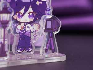 Soporte Acrílico OEM/ODM <span class=keywords><strong>Danganronpa</strong></span> Chibi Kokichi Oma, Soporte Acrílico Intercambiable de Múltiples Piezas, Regalo para Fans del <span class=keywords><strong>Anime</strong></span> - Product Image 5