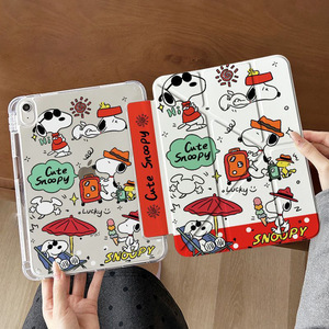 Cute Snoopy Cartoon iPad Case Shockproof Protective Cover for iPad Air5/6/7 iPad 9/<b>10</b> Gen Pro 11 <b>Inch</b> Apple <b>Tablet</b> - Product Image 6