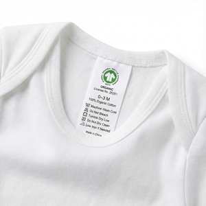 Body Bianco Personalizzato per Neonati, Tutina in 100% Cotone Morbido, Pagliaccetto per Neonati - Product Image 4