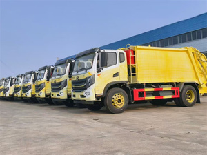 รถบรรทุกบดอัดขยะ 4x2 ขนาด 10 ลูกบาศก์เมตร พวงมาลัยขวา รถบรรทุกขยะพร้อมกล่องบดอัด รถทำความสะอาด ขาย 8 ตัน - Product Image 4