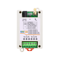 Contrôleur relais industriel WiFi IoT 2 ports ZQWL-WF2000D, protocole Modbus TCP/JSON, automatisation intelligente, rail DIN, fabricant