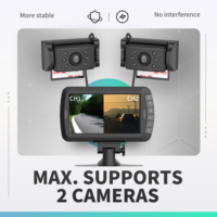 Kit de système de caméra de recul de vente chaude 7 "moniteur de recul LCD + Vision nocturne IR IP65 caméra de recul étanche