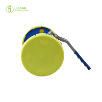 Capuchon de protection à bride jaune DN50, norme DIN, réutilisable