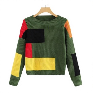 Pull à col rond pour homme SUPREX ENTERPRISES, style pêcheur, hiver, manches longues, fermeture à un bouton, matière acrylique/nylon/laine, taille plus - Product Image 6