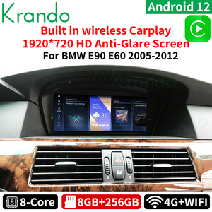 วิทยุติดรถยนต์ระบบแอนดรอยด์ Krando สำหรับรถยนต์ <span class=keywords><strong>BMW</strong></span> ซีรีส์ <span class=keywords><strong>5</strong></span> รุ่น E60 และ <span class=keywords><strong>BMW</strong></span> ซีรีส์ 3 รุ่น E90 ปี 2005-2012 เครื่องเล่นมัลติมีเดีย Autoraido พร้อมระบบนำทาง <span class=keywords><strong>GPS</strong></span> แบบไร้สาย - Product Image 2