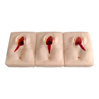Simulateur de formation à la suture vulvaire en caoutchouc de silicone liquide vulcanisé, modèle de ponction de la moelle osseuse infantile