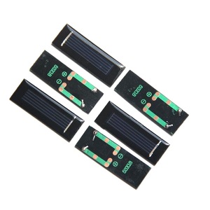 แผงโซลาร์เซลล์แบบยืดหยุ่นมาซูโยชิ มิตสึ 53x18 มม. สำหรับโครงการของเล่น DIY เพื่อการเรียนรู้ - Product Image 1