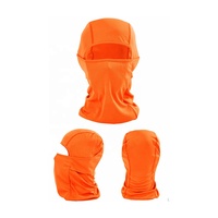 Balaclava thermique unisexe en polyester pour l'hiver, couvre-tête intégral pour moto, ski, pêche, cyclisme, motocross, style sportif