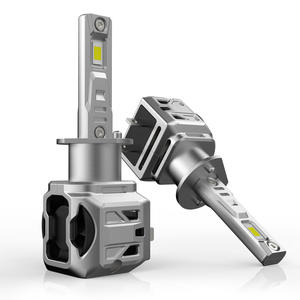 ชุดไฟหน้ารถยนต์ LED ดัดแปลง X1ชุดหน้าและหลังไฟตัดหมอก H4 IN-LINE แบบบูรณาการอะไหล่รถยนต์ H7 9005 - Product Image 4