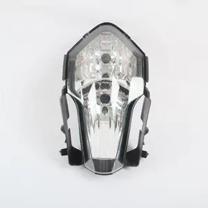 Custom Lampu untuk Sepeda Motor Lampu Depan Perakitan untuk KTM 1190 RC8 2008-2013 Lampu Depan Sepeda Motor