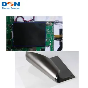 DSN-Lámina de grafito sintético, alta conductora térmica, utilizado para disipador de calor