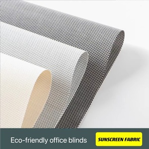 18% Polyester 66% PVC 16% Linen <strong>Solar</strong> <strong>Mesh</strong> Polyester Sunscreen <strong>Fabric</strong> for Office - Product Image 5